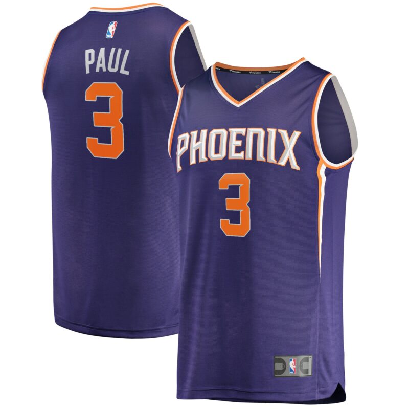 Chris Paul Phoenix Suns Fast Break Player Jersey - Icon Edition - Purple