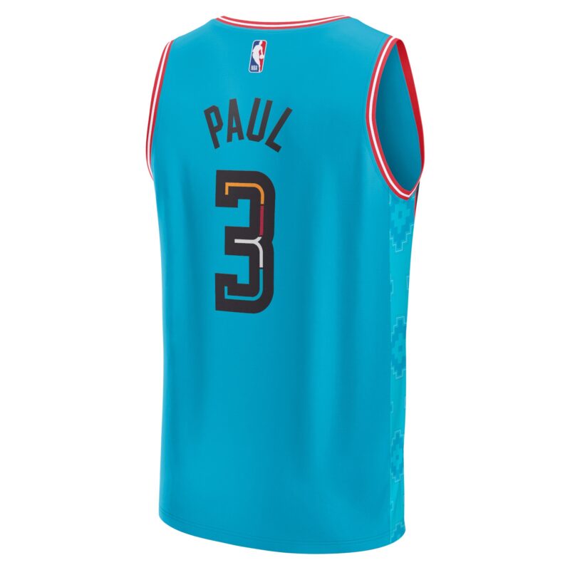 Chris Paul Phoenix Suns Fastbreak Jersey - City Edition - Teal - Image 3