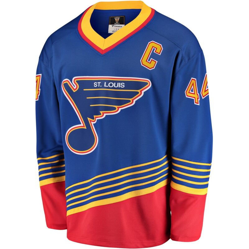 Chris Pronger St. Louis Blues Breakaway Retired Player Jersey - Blue - Image 2