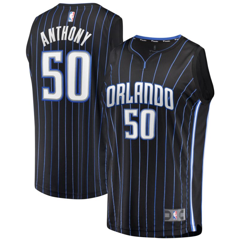 Cole Anthony Orlando Magic Fast Break Jersey - Icon Edition - Black