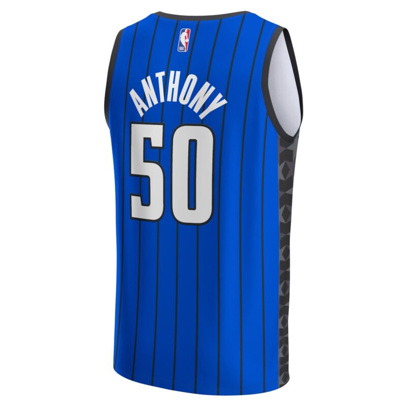 Cole Anthony Orlando Magic Fast Break Player Jersey - Statement Edition - Blue - Image 3
