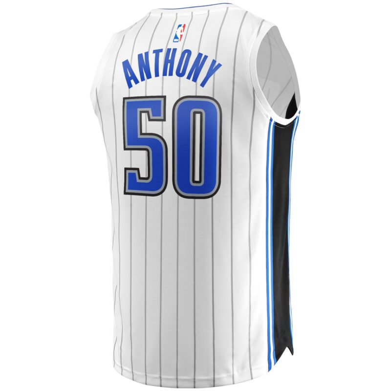 Cole Anthony Orlando Magic Fast Break Jersey - Association Edition - White - Image 3