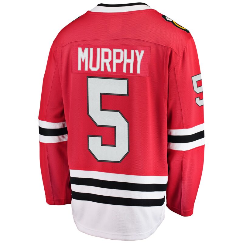 Connor Murphy Chicago Blackhawks Breakaway Player Jersey - Red - Image 3