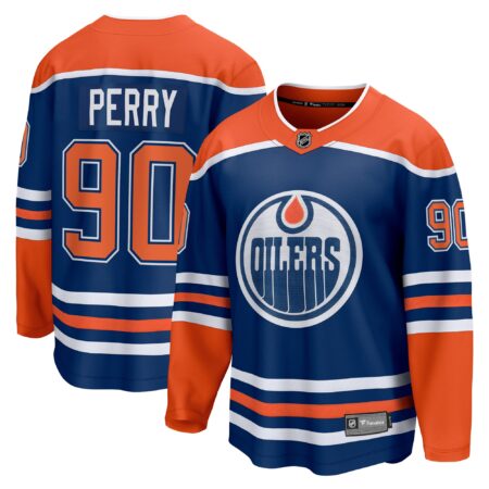 Corey Perry Edmonton Oilers Home Premier Breakaway Player Jersey - Royal