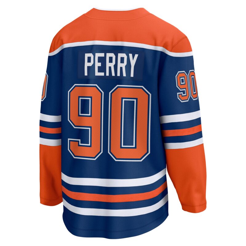 Corey Perry Edmonton Oilers Home Premier Breakaway Player Jersey - Royal - Image 3