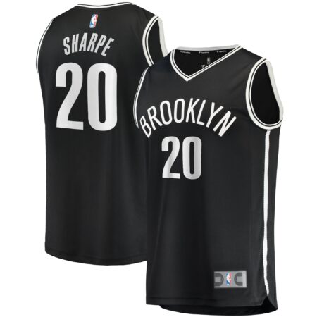 Day'Ron Sharpe Brooklyn Nets Fast Break Jersey - Icon Edition - Black