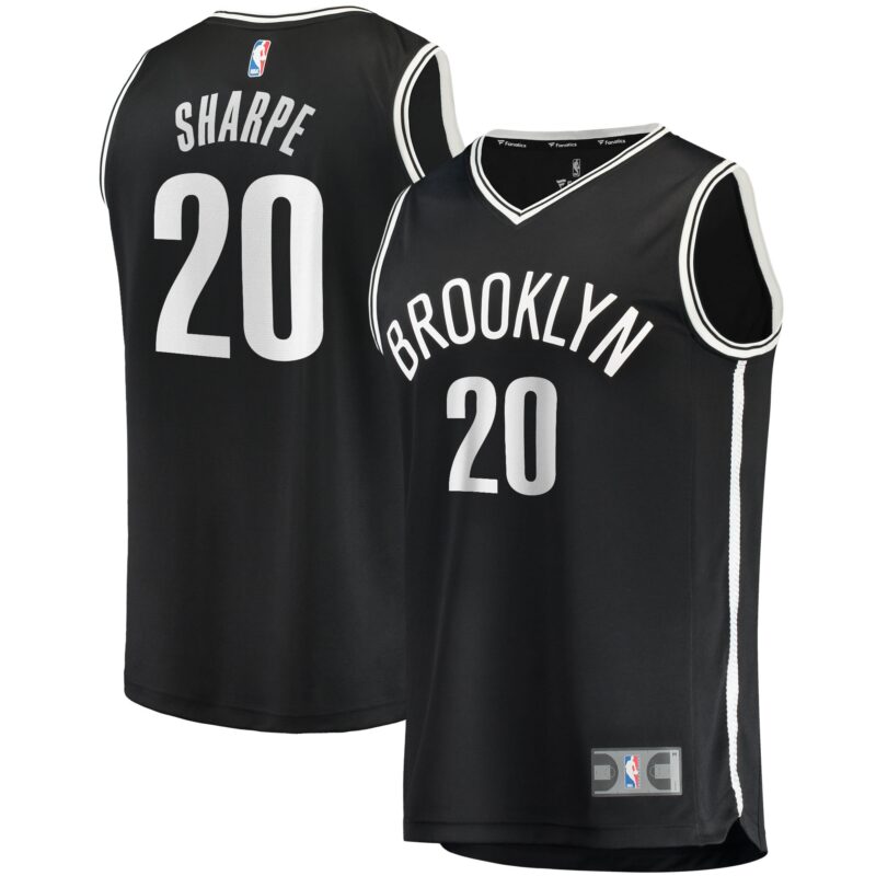 Day'Ron Sharpe Brooklyn Nets Fast Break Jersey - Icon Edition - Black