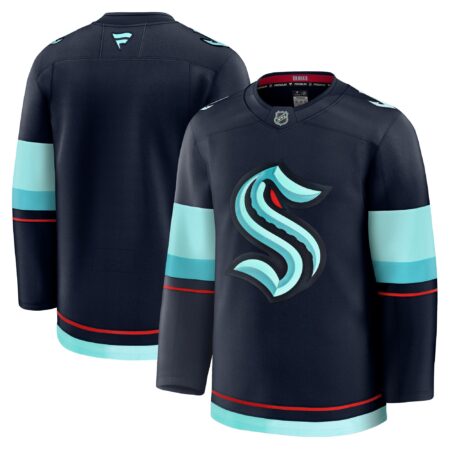 Seattle Kraken Home Premium Jersey - Deep Sea Blue
