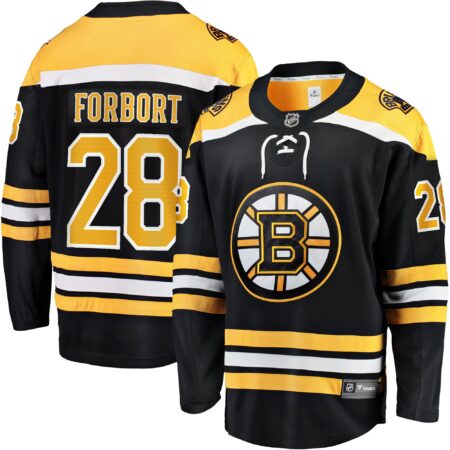 Derek Forbort Boston Bruins Home Breakaway Player Jersey - Black