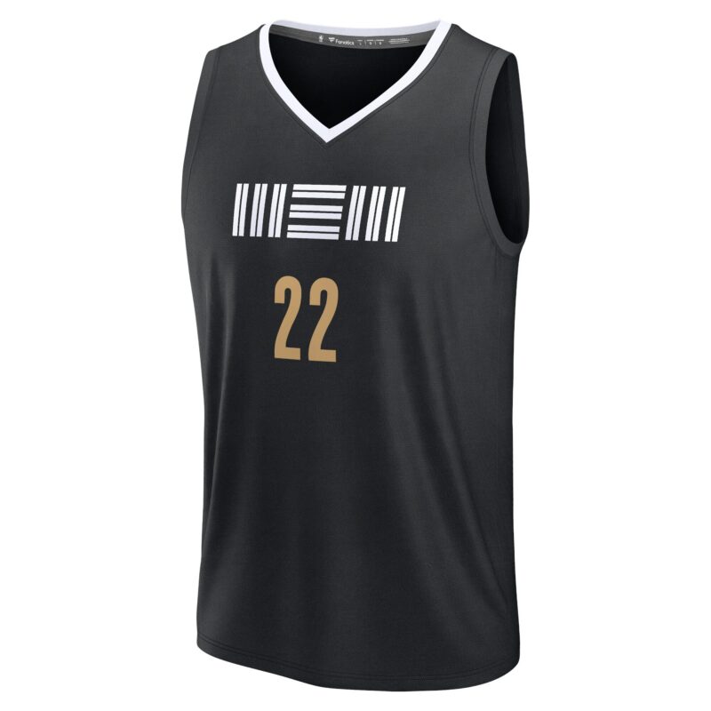Desmond Bane Memphis Grizzlies Fast Break Jersey - Black - City Edition - Image 2