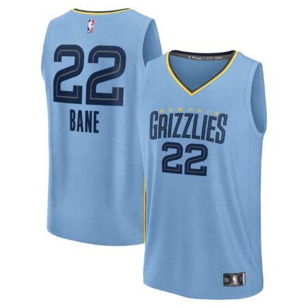 Desmond Bane Memphis Grizzlies Fast Break Player Jersey - Statement Edition - Light Blue