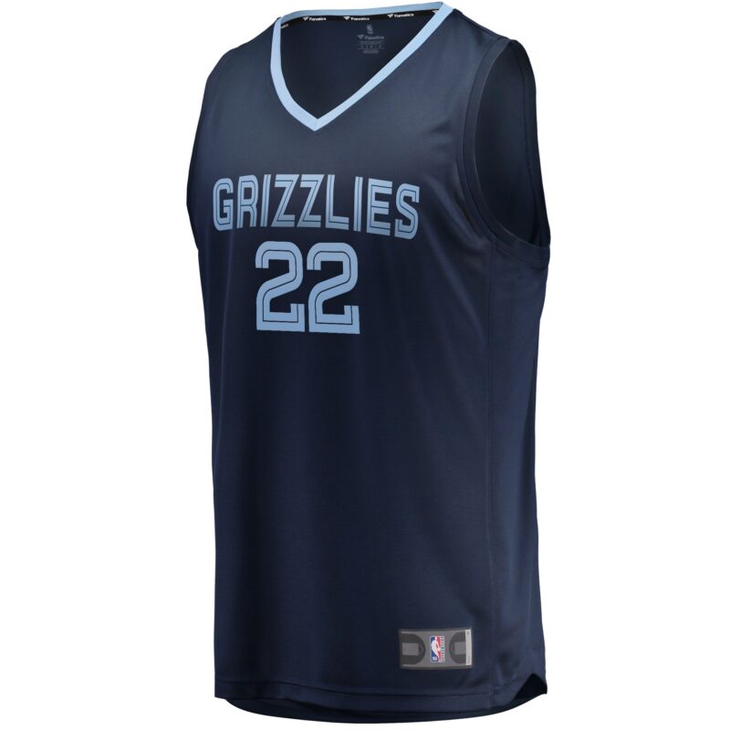 Desmond Bane Memphis Grizzlies Fast Break Jersey - Icon Edition - Navy - Image 2