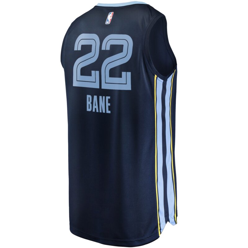 Desmond Bane Memphis Grizzlies Fast Break Jersey - Icon Edition - Navy - Image 3