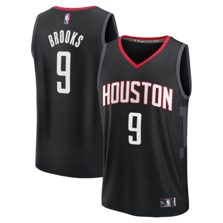 Dillon Brooks Houston Rockets Fast Break Player Jersey - Statement Edition - Black