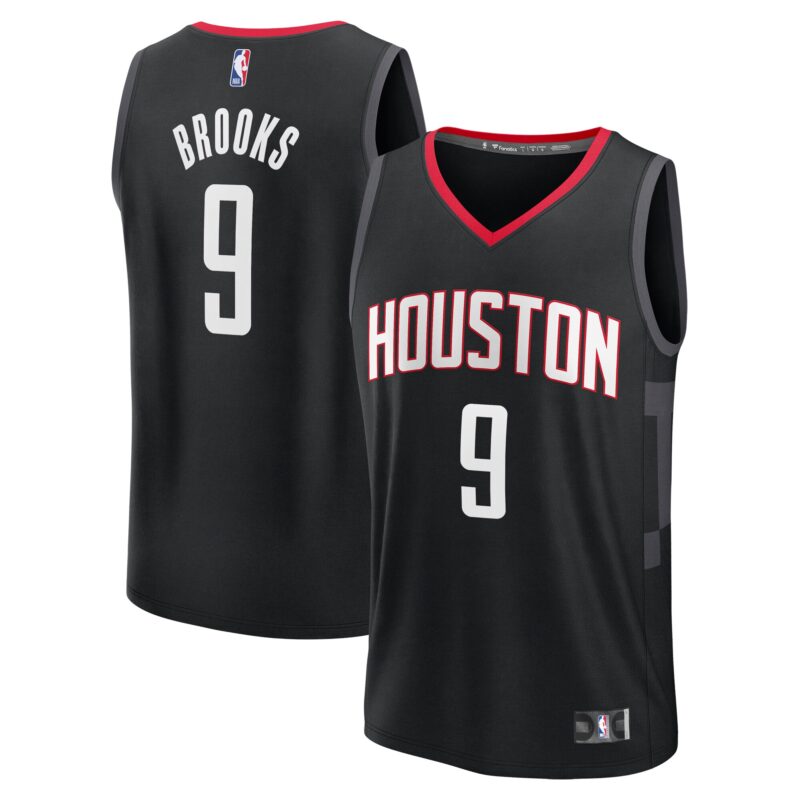 Dillon Brooks Houston Rockets Fast Break Player Jersey - Statement Edition - Black