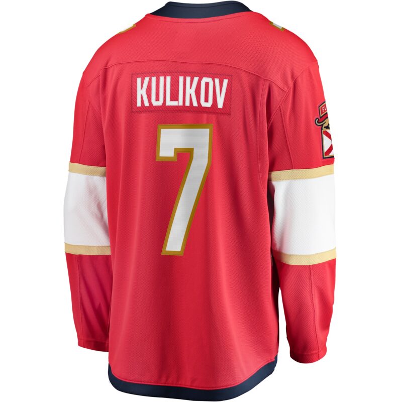 Dmitry Kulikov Florida Panthers Premier Breakaway Player Jersey - Red - Image 3