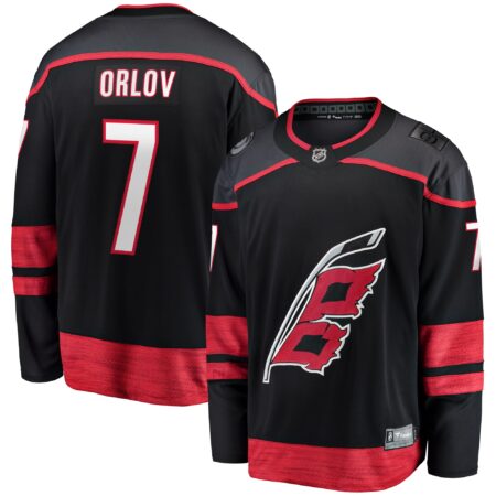 Dmitry Orlov Carolina Hurricanes Home Breakaway Jersey - Black