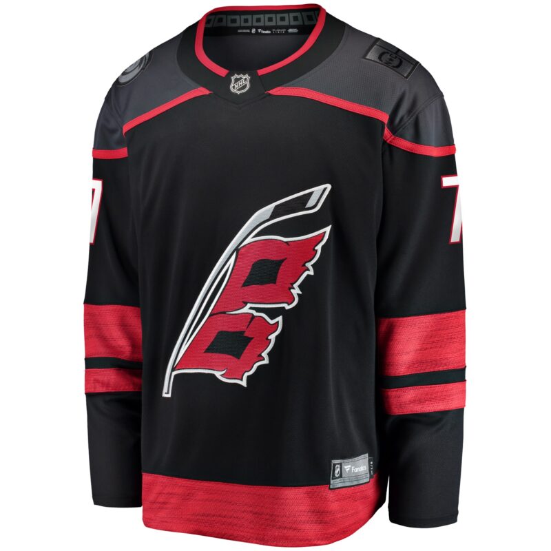 Dmitry Orlov Carolina Hurricanes Home Breakaway Jersey - Black - Image 2