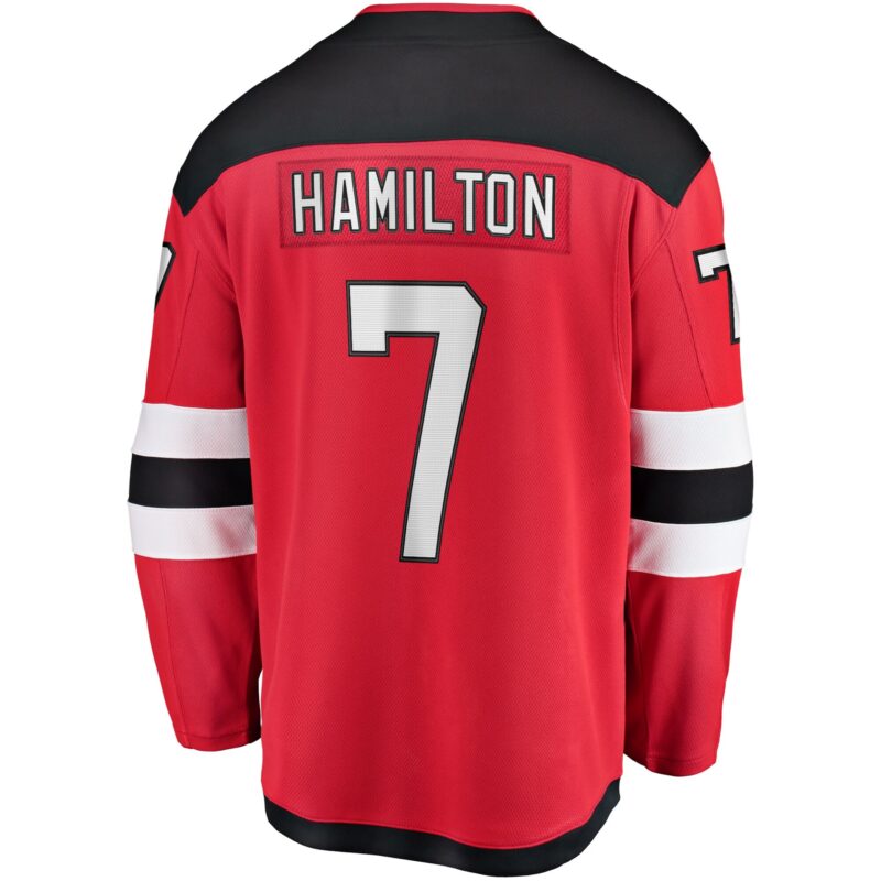 Dougie Hamilton New Jersey Devils Breakaway Player Jersey - Red - Image 3