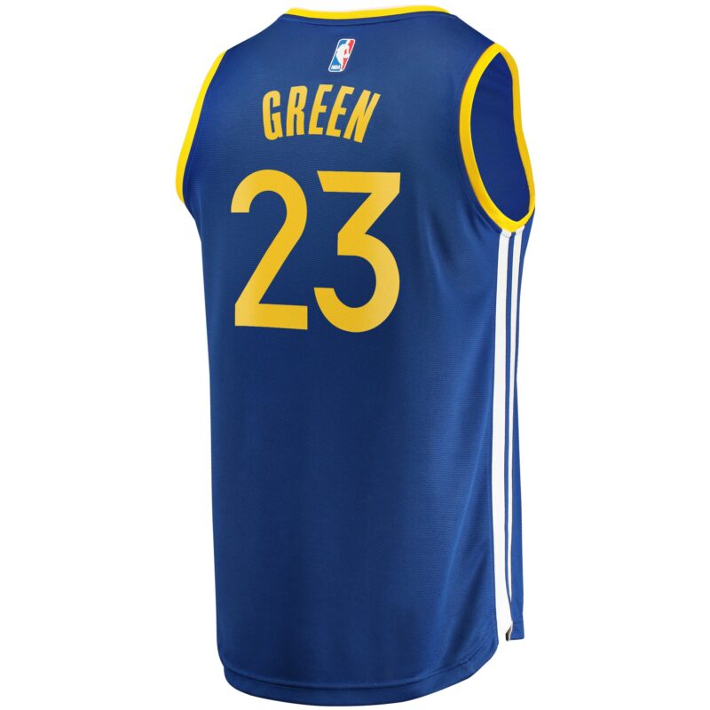 Draymond Green Golden State Warriors Fast Break Player Team Jersey - Icon Edition - Royal - Image 3