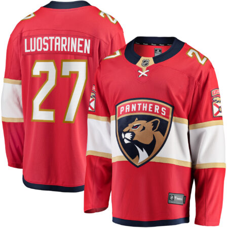 Eetu Luostarinen Florida Panthers Home Breakaway Player Jersey - Red