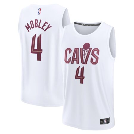 Evan Mobley Cleveland Cavaliers Fast Break Player Jersey - Association Edition - White