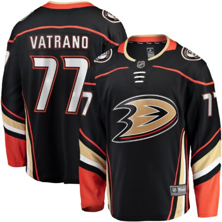 Frank Vatrano Anaheim Ducks Home Breakaway Player Jersey - Black