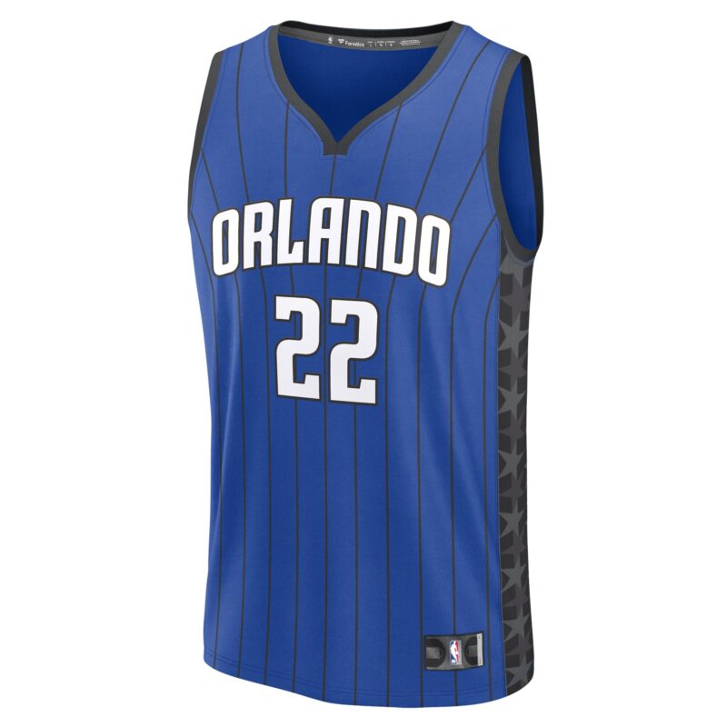 Franz Wagner Orlando Magic Fast Break Player Jersey - Statement Edition - Blue - Image 2