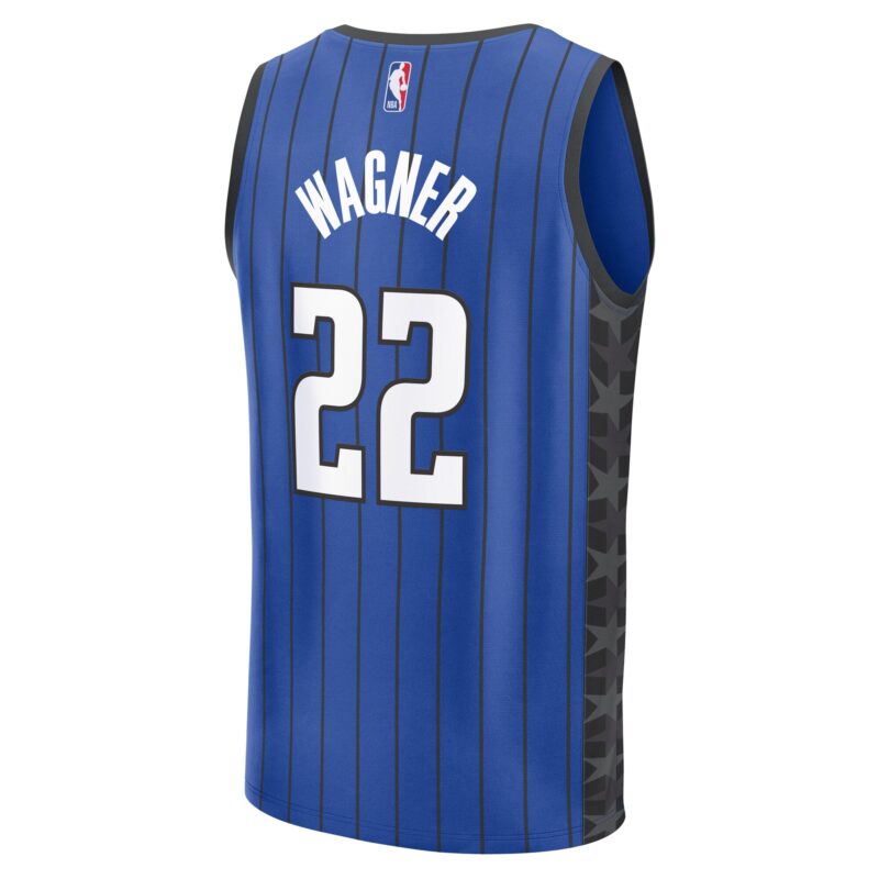 Franz Wagner Orlando Magic Fast Break Player Jersey - Statement Edition - Blue - Image 3