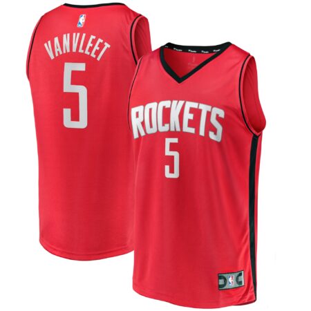 Fred VanVleet Houston Rockets Fast Break Player Jersey - Icon Edition - Red