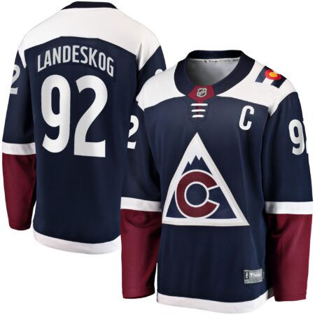 Gabriel Landeskog Colorado Avalanche Premier Breakaway Player Jersey - Navy