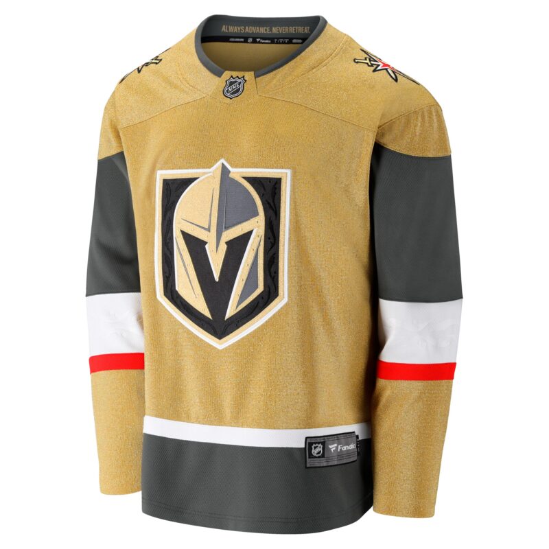 Vegas Golden Knights Home Breakaway Jersey - Gold - Image 2