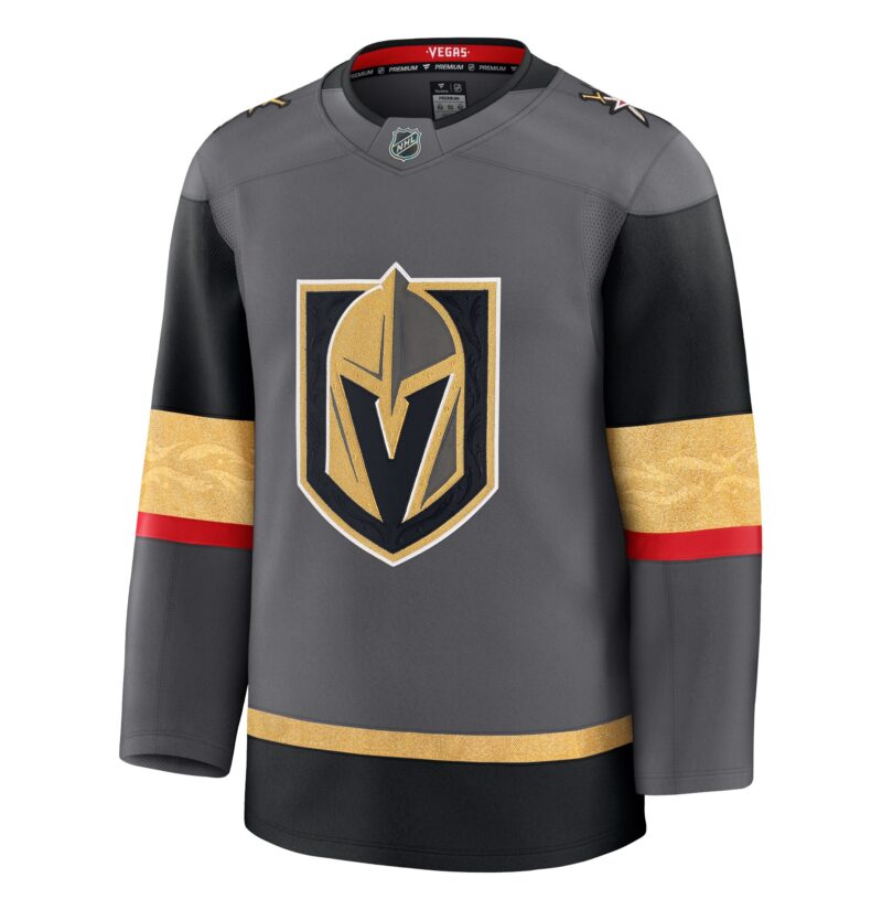 Vegas Golden Knights Alternate Premium Jersey - Gray - Image 2