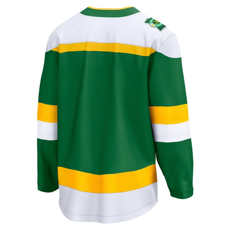 Minnesota Wild Alternate Premier Breakaway Jersey – Green - Image 3