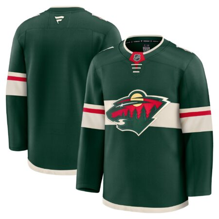 Minnesota Wild Home Premium Jersey - Green