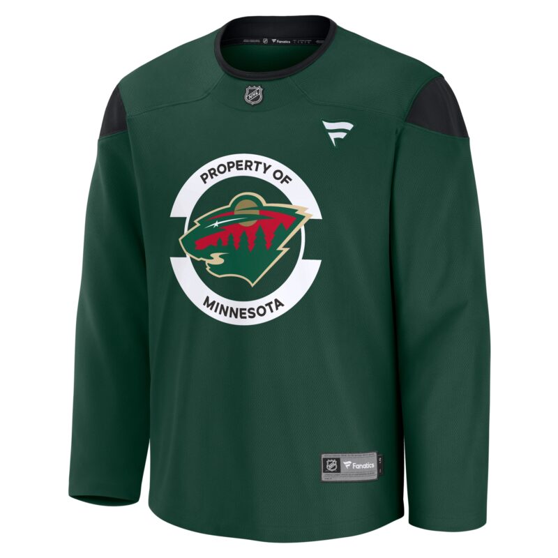 Minnesota Wild Team Practice Jersey - Green - Image 2