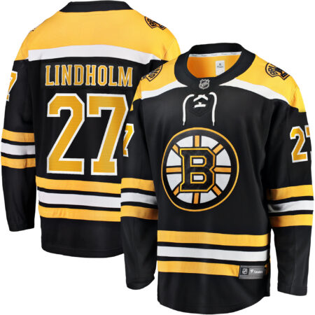 Hampus Lindholm Boston Bruins Home Breakaway Player Jersey - Black