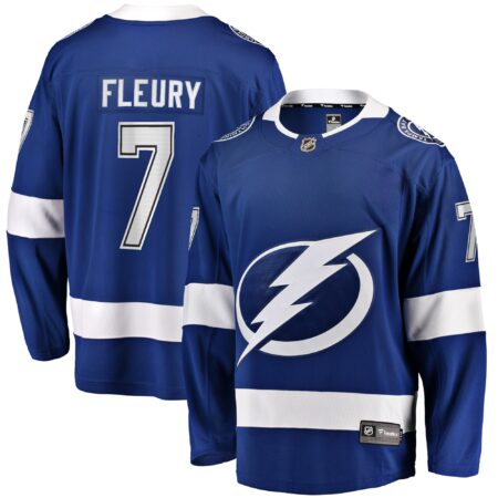 Haydn Fleury Tampa Bay Lightning Home Premier Breakaway Player Jersey - Blue