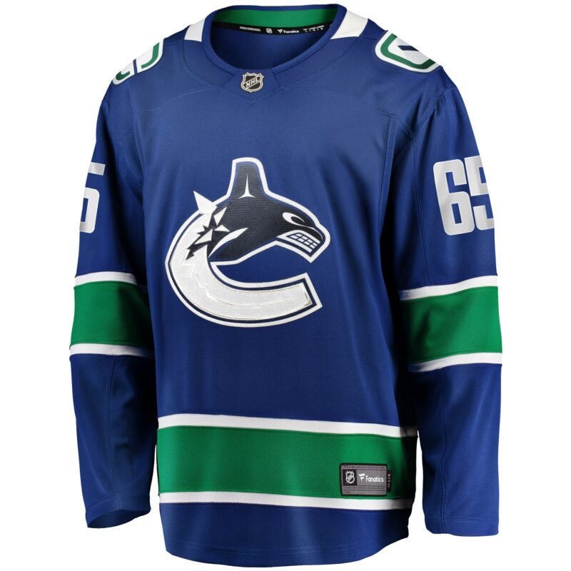 Ilya Mikheyev Vancouver Canucks Home Breakaway Jersey - Blue - Image 2