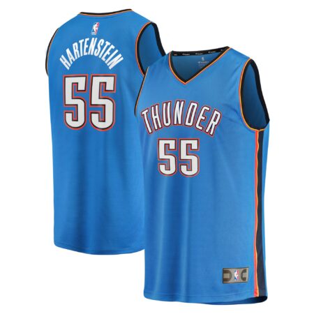 Isaiah Hartenstein Oklahoma City Thunder Fast Break Player Jersey - Icon Edition - Blue