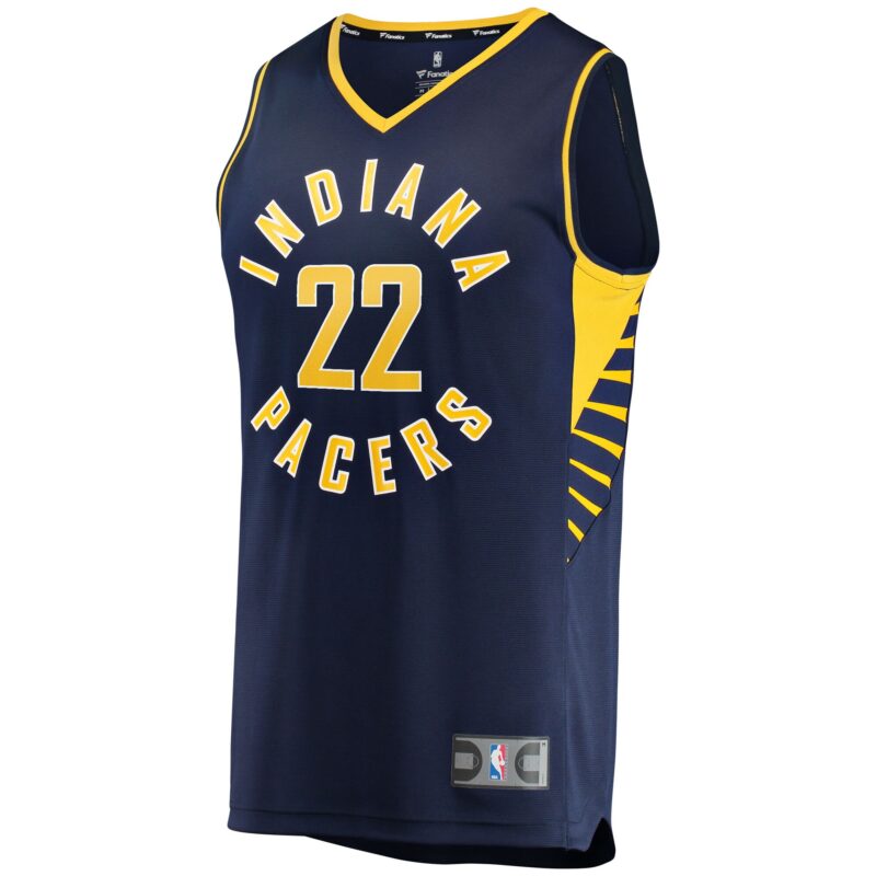 Isaiah Jackson Indiana Pacers Fast Break Player Jersey - Icon Edition - Navy - Image 2