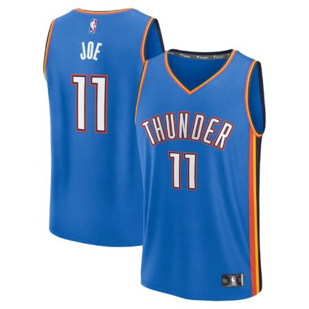 Isaiah Joe Oklahoma City Thunder Fast Break Player Jersey - Icon Edition - Blue