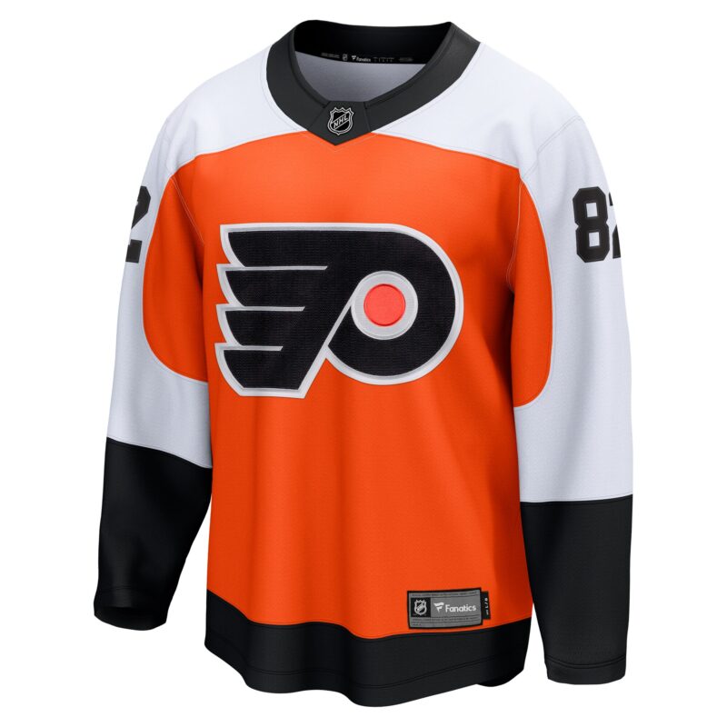 Ivan Fedotov Philadelphia Flyers Home Premier Breakaway Player Jersey - Orange - Image 2