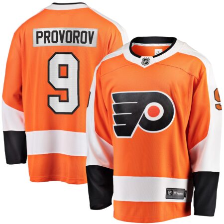Ivan Provorov Philadelphia Flyers Home Breakaway Jersey - Orange