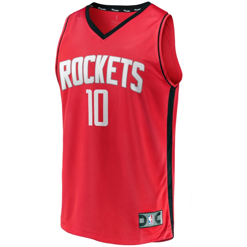 Jabari Smith Jr. Houston Rockets Fast Break Player Jersey - Icon Edition - Red - Image 2
