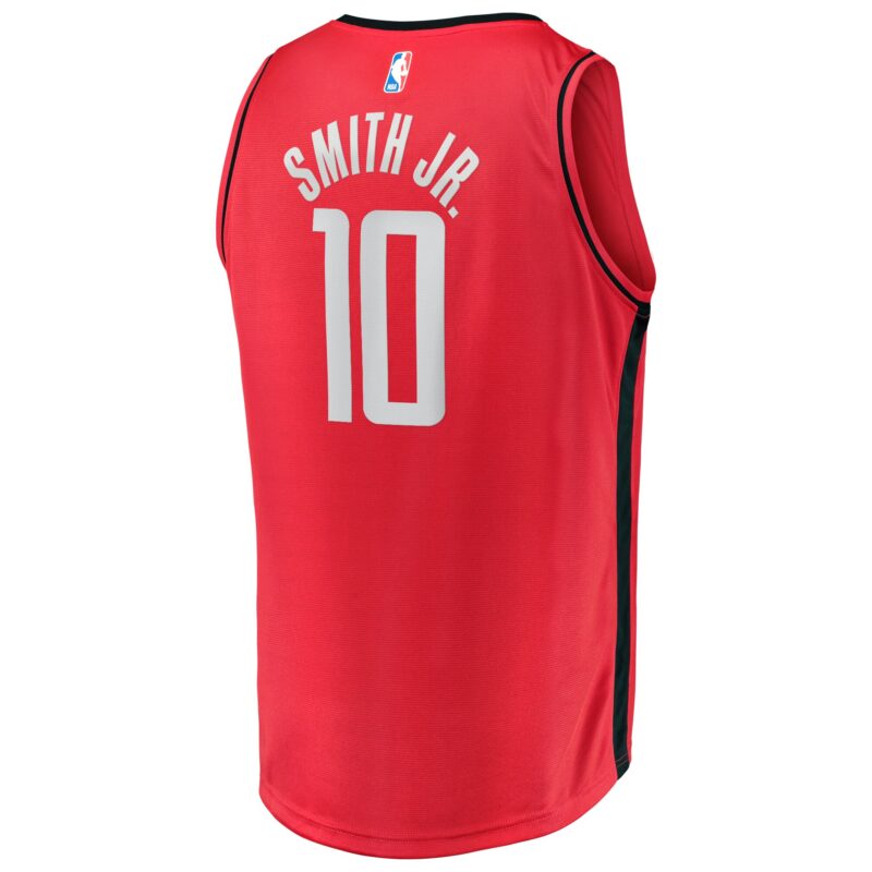 Jabari Smith Jr. Houston Rockets Fast Break Player Jersey - Icon Edition - Red - Image 3