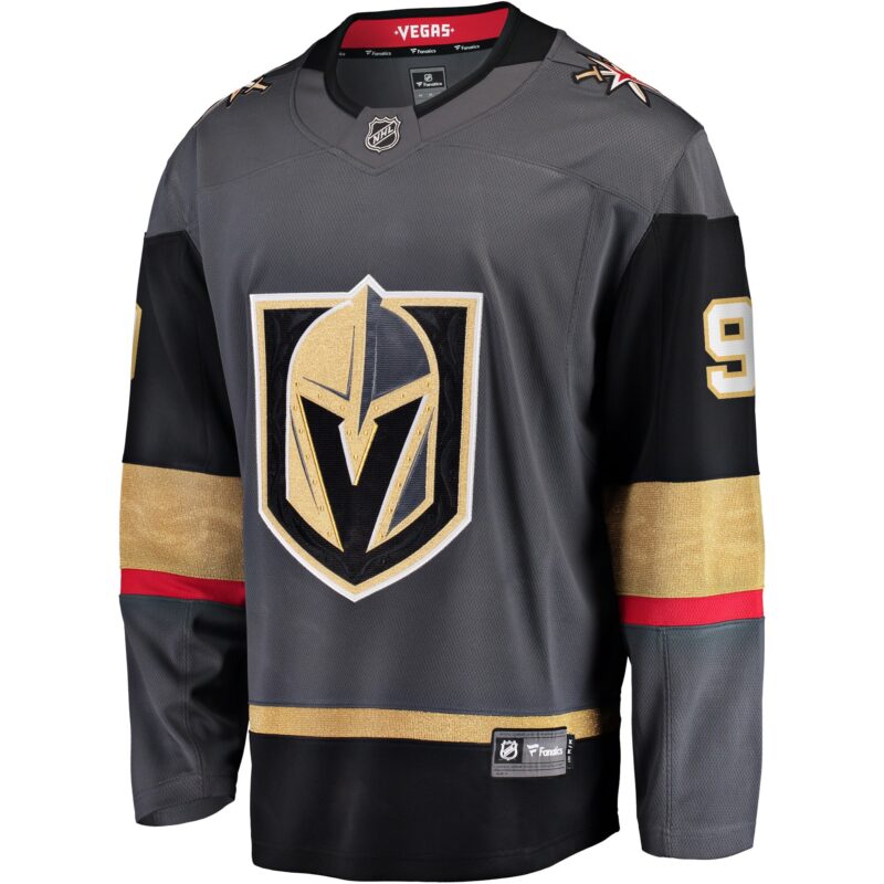 Jack Eichel Vegas Golden Knights Alternate Breakaway Player Jersey - Gray - Image 2