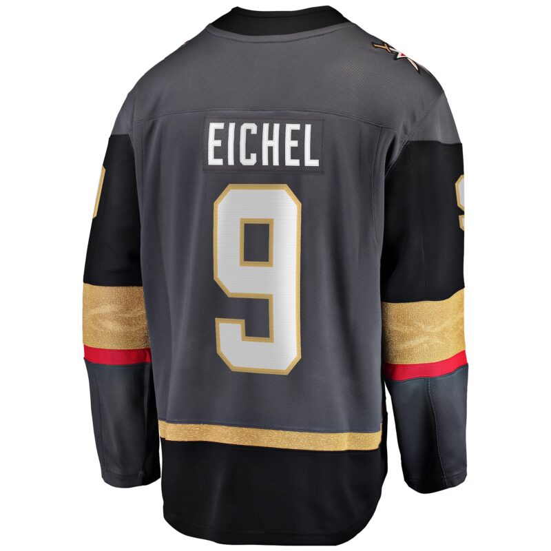 Jack Eichel Vegas Golden Knights Premier Breakaway Player Jersey - Gray - Image 3