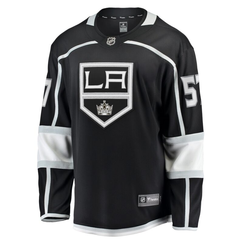 Jacob Moverare Los Angeles Kings Home Breakaway Player Jersey - Black - Image 2