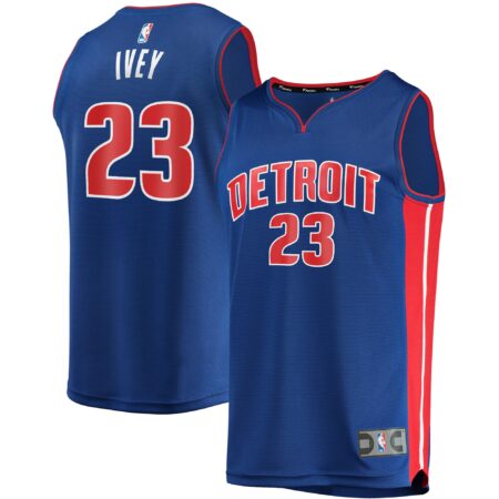 Jaden Ivey Detroit Pistons Fast Break Player Jersey - Icon Edition - Blue